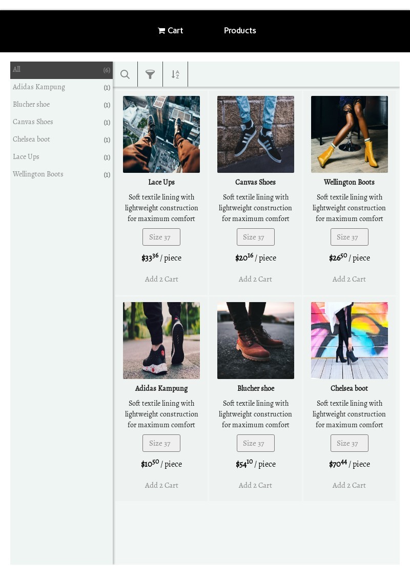 Product Catalog