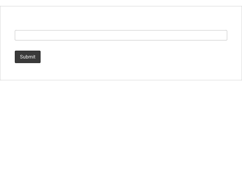 Simple Email Form Template