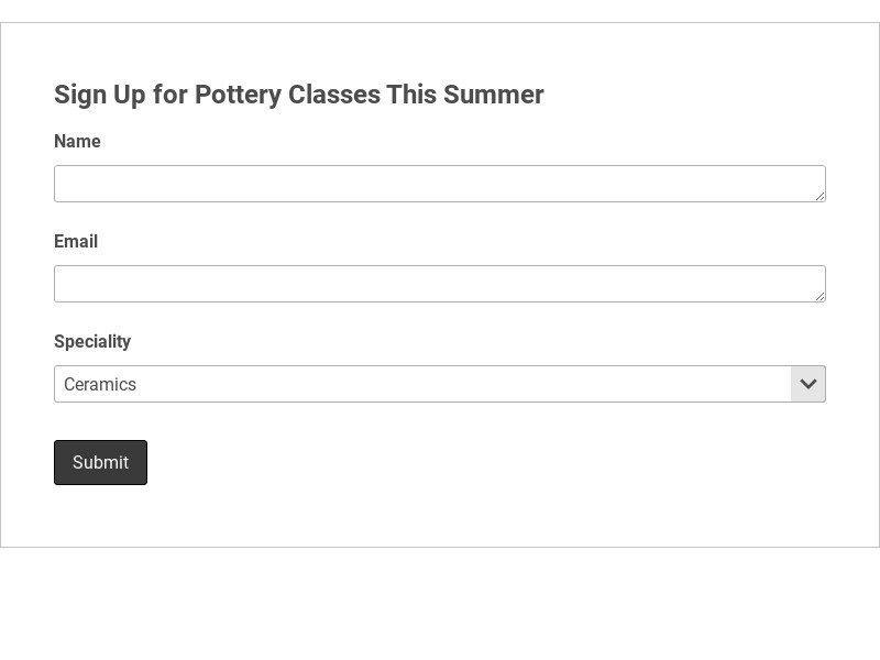 Signup Form with Image Slider Template form template