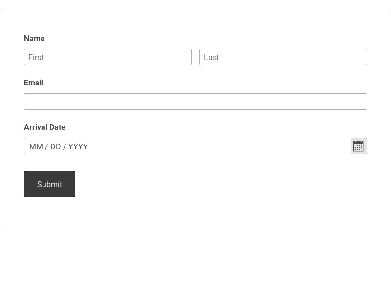 Event Registration Form with Sofort Payment Method Template form template