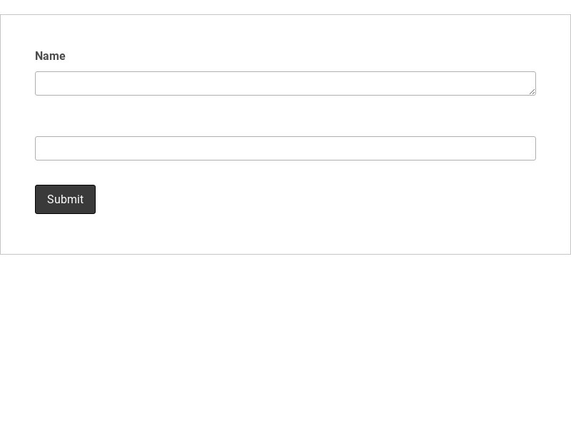 Mini Subscribe Form Template form template